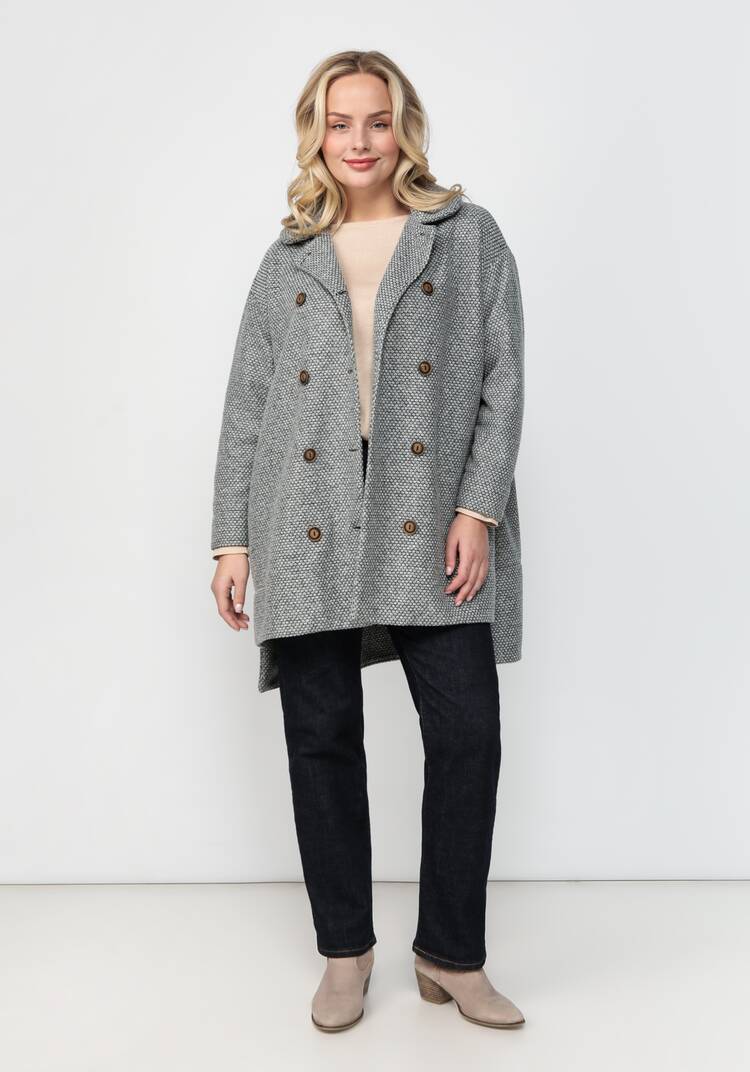 Полупальто свободного кроя шир.  750, рис. 13