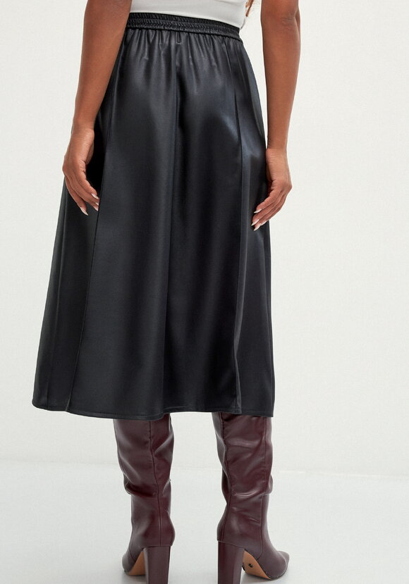 Юбка А-образного кроя трикотажная шир.  580, рис. 10