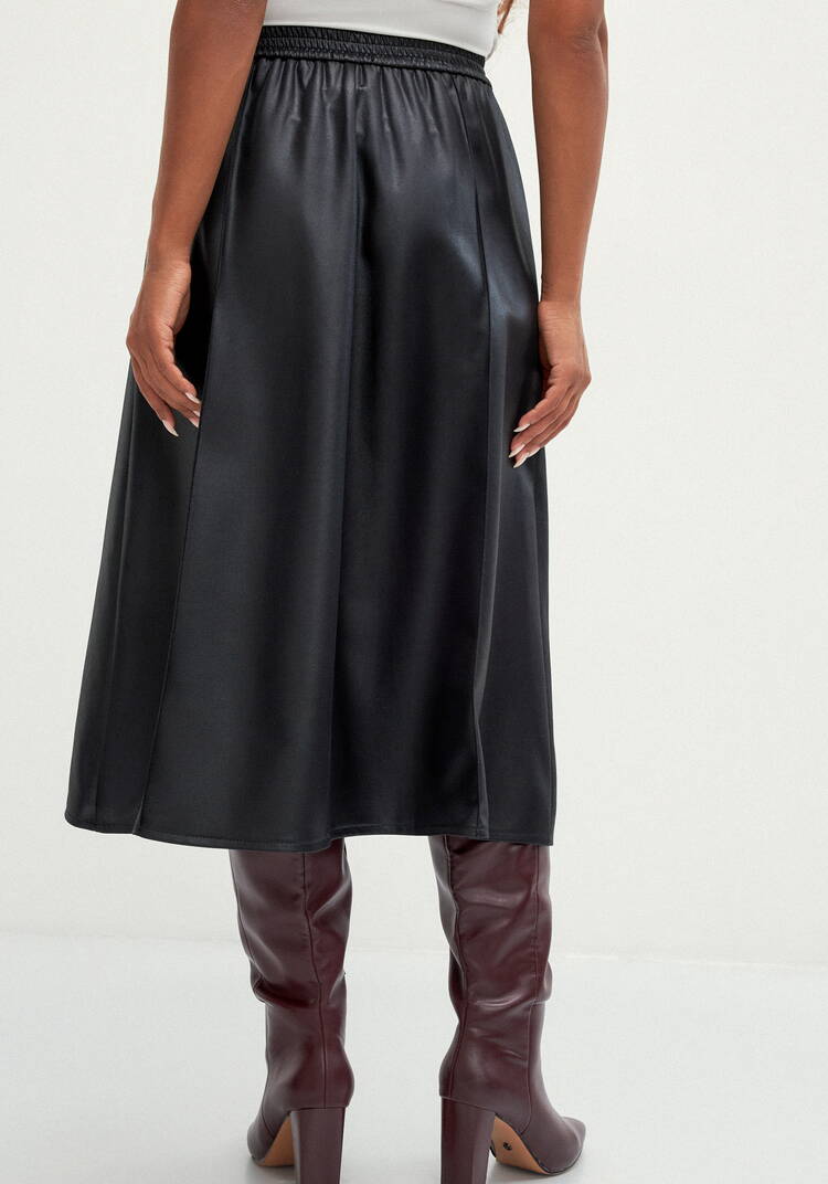 Юбка А-образного кроя трикотажная шир.  750, рис. 10