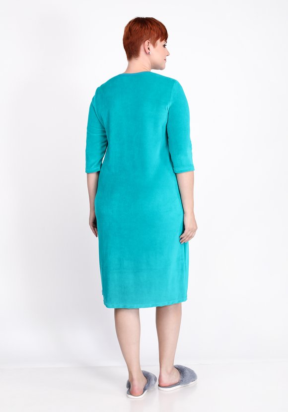 Халат женский  Велюр шир.  580, рис. 2