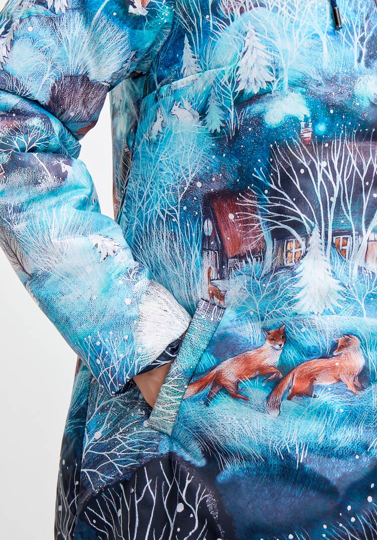 Куртка зимняя Волшебный сон шир.  750, рис. 7