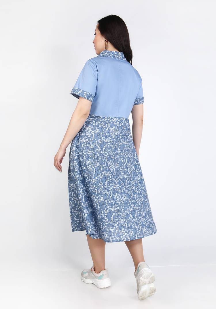 Платье в стиле сафари шир.  750, рис. 5