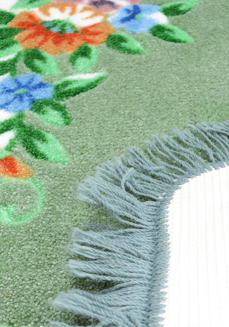 Коврик с бахромой шир.  750, рис. 25