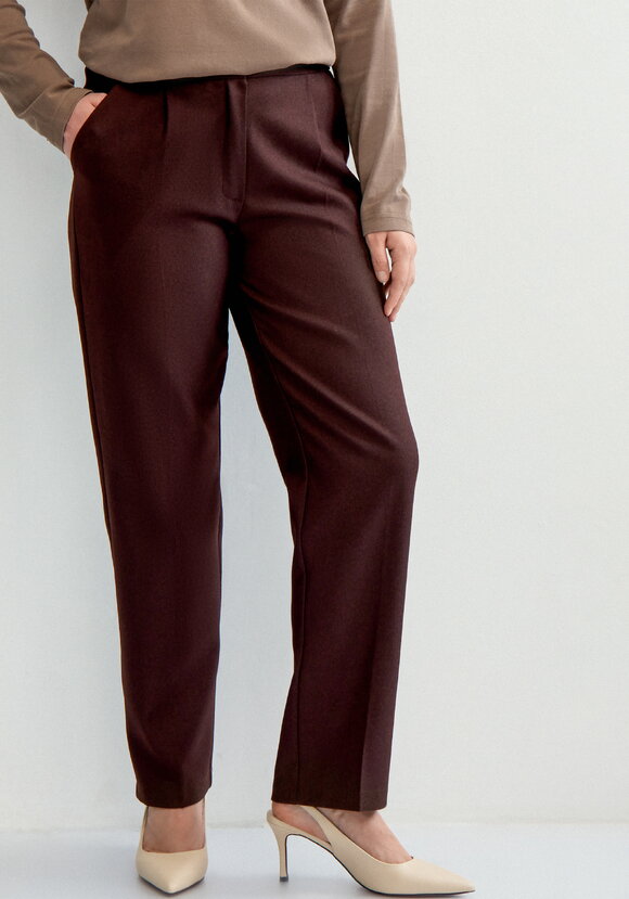 Брюки с защипами прямые шир.  580, рис. 2