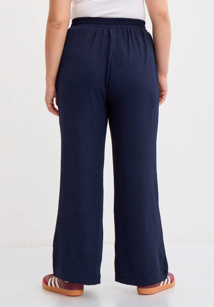 Брюки широкие на резинке по талии шир.  750, рис. 3