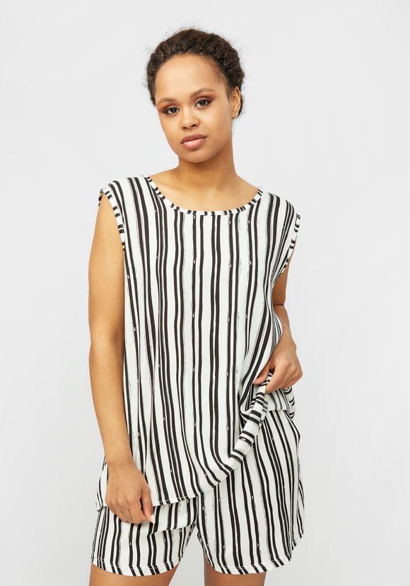 Комплект из майки и шорт Виолетта шир.  580, рис. 14