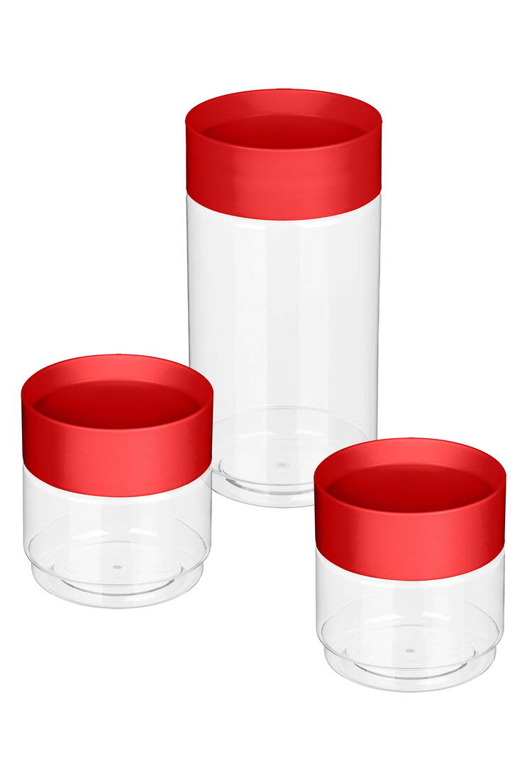 Ёмкости для сыпучих продуктов, 3 шт. шир.  750, рис. 1