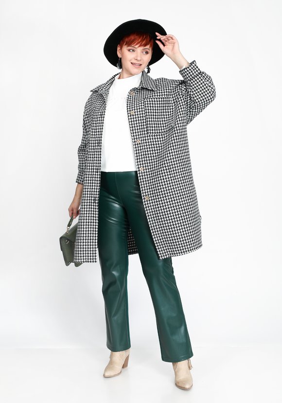 Жакет рубашечного типа Комфорт тепла шир.  580, рис. 7