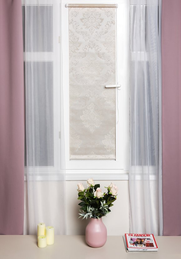 Рулонная штора Дамаск шир.  580, рис. 1