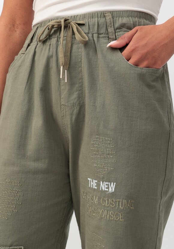 Брюки с декором шир.  580, рис. 10