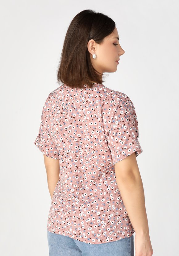 Блуза с цветочным принтом Оливия шир.  580, рис. 9