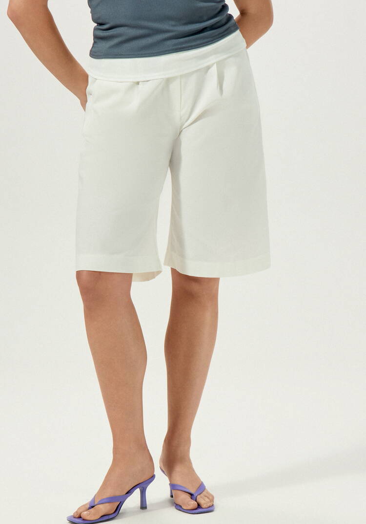 Шорты изо льна свободного кроя шир.  750, рис. 12