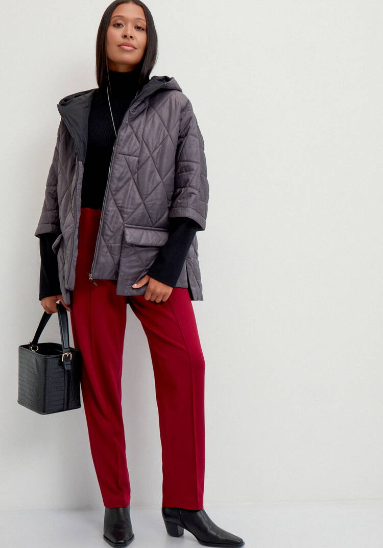 Куртка с трикотажными рукавами шир.  750, рис. 20