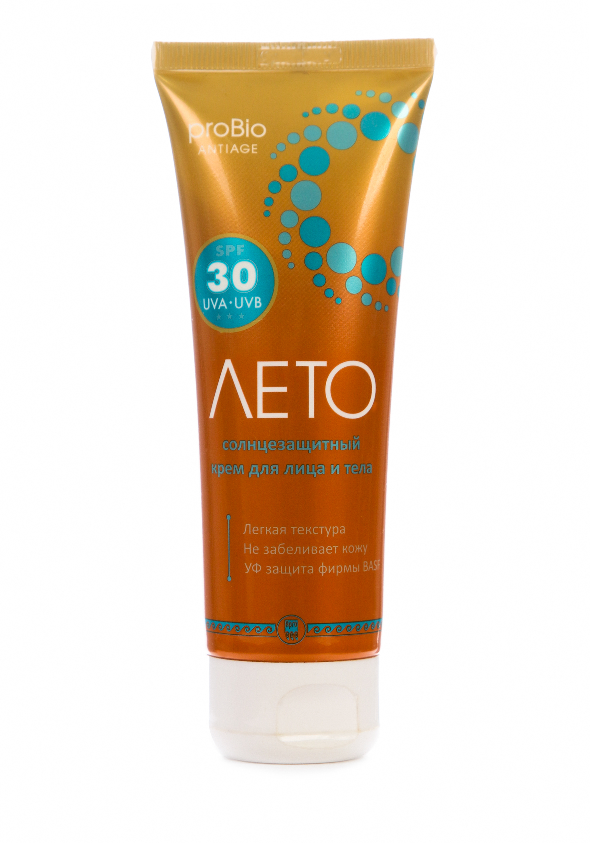 

Крем солнцезащитный anti-age "Лето"