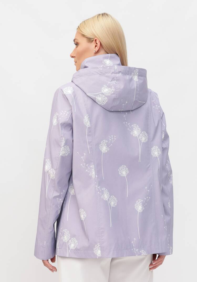 Ветровка с капюшоном на молнии и принтом шир.  750, рис. 3