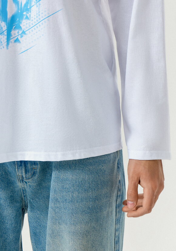 Комплект мужских лонгсливов с принтом шир.  580, рис. 7