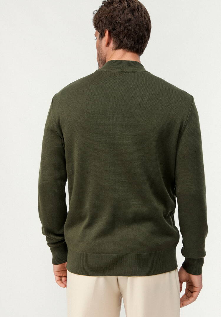 Джемпер с воротником-стойкой на молнии шир.  750, рис. 3