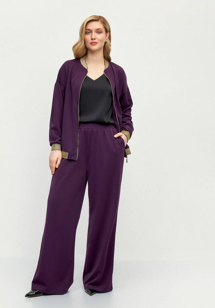 Брюки широкие трикотажные шир.  750, рис. 25