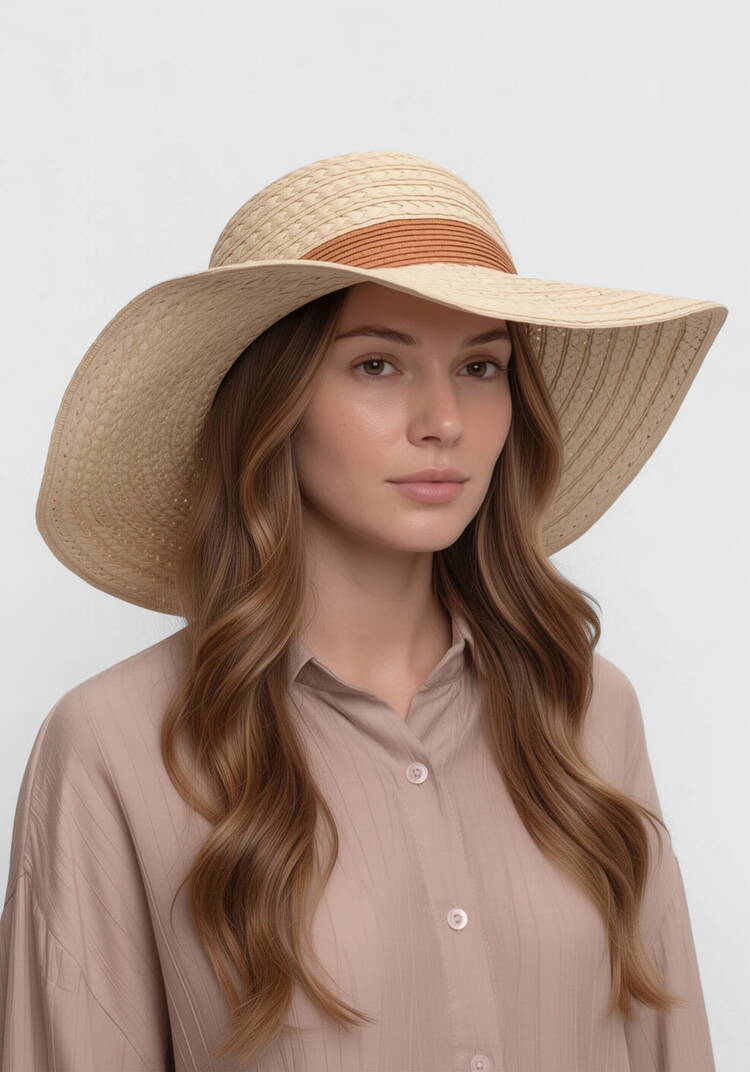 Шляпа соломенная Мэри шир.  750, рис. 1