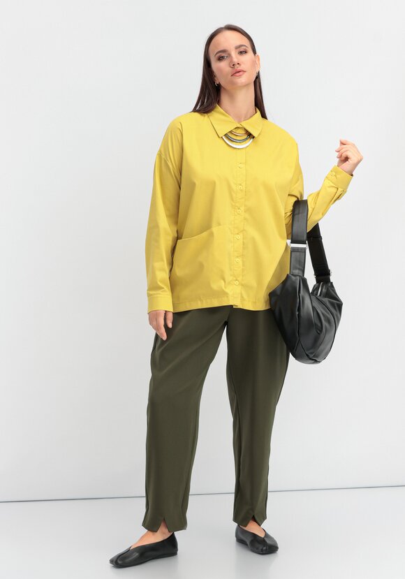 Рубашка с объемным карманом шир.  580, рис. 8