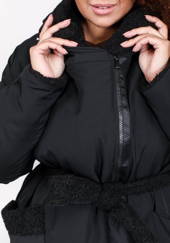 Пальто женское из болоньевой ткани шир.  580, рис. 8