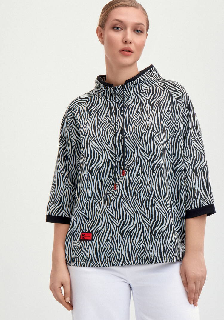 Блуза Макария шир.  750, рис. 8