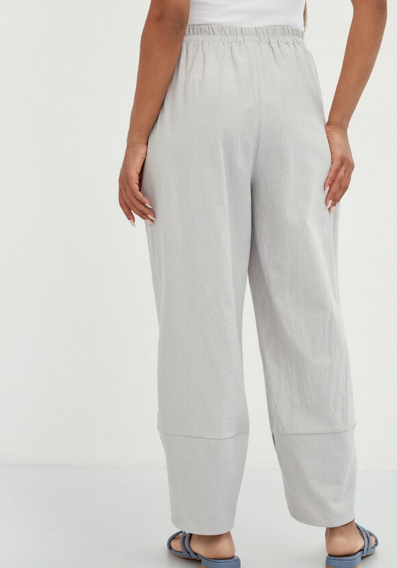 Брюки-тюльпан на резинке шир.  580, рис. 19