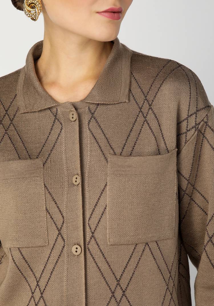 Рубашка женская с метанитью шир.  750, рис. 8