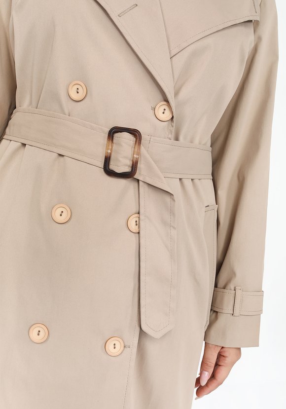 Плащ-тренчкот двубортный шир.  580, рис. 3