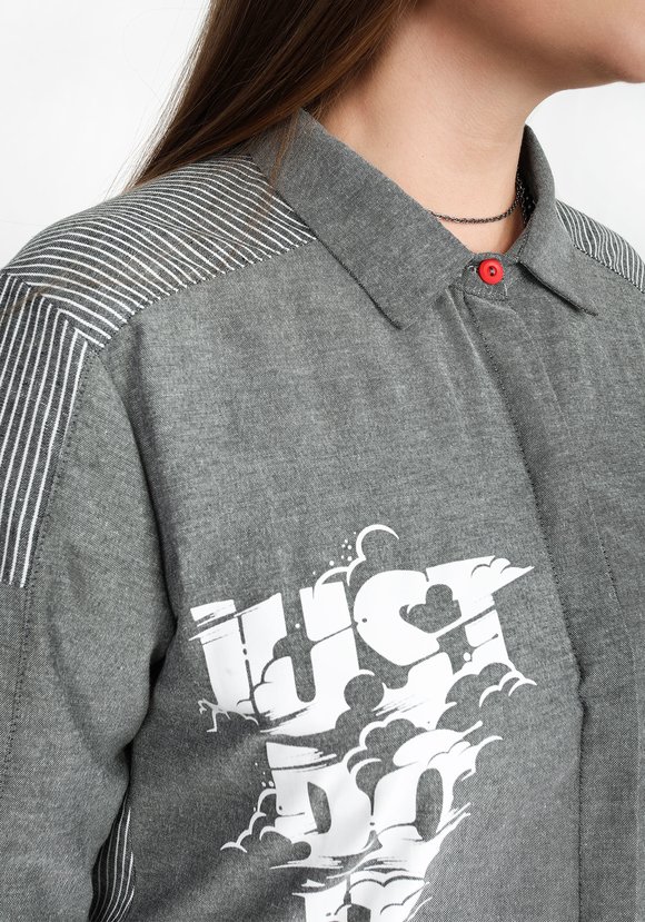 Блуза Яркость жизни шир.  580, рис. 4