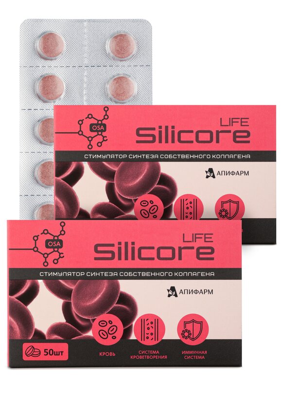 Силикор Лайф регуляция кроветворения, 2 шт. шир.  580, рис. 1