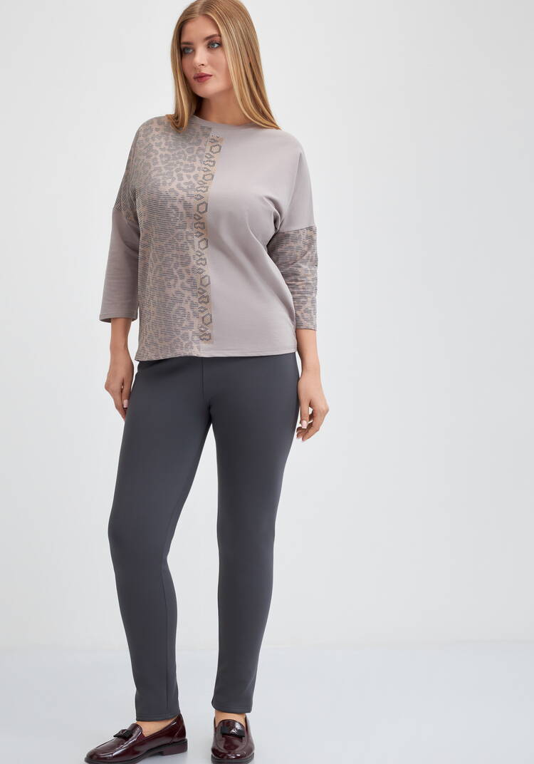 Леггинсы утепленные Вера шир.  750, рис. 7