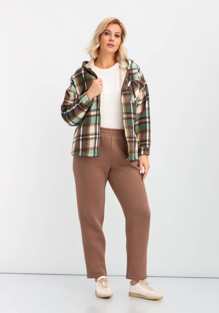 Брюки прямые утеплённые шир.  750, рис. 24