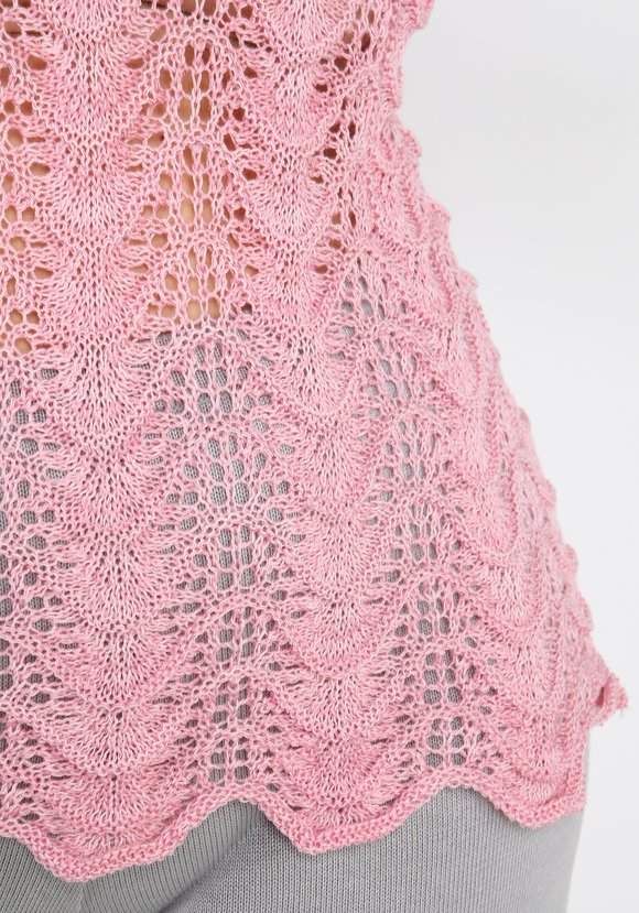 Туника Ажурная красота шир.  580, рис. 19