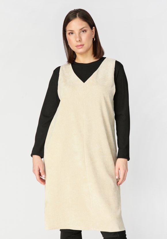 Сарафан вельветовый без застежек Маргарита шир.  580, рис. 15