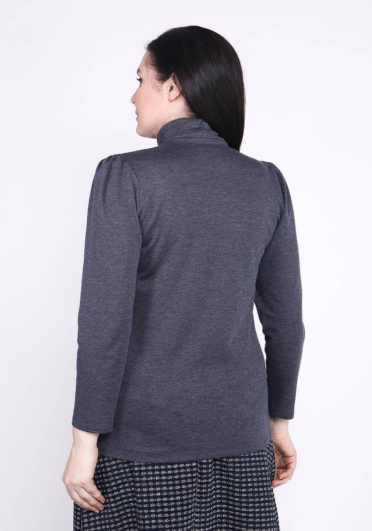 Водолазка базовая прямого кроя шир.  750, рис. 3