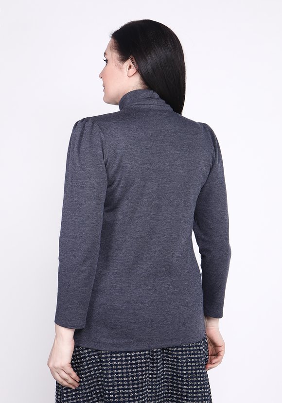 Водолазка базовая прямого кроя шир.  580, рис. 3