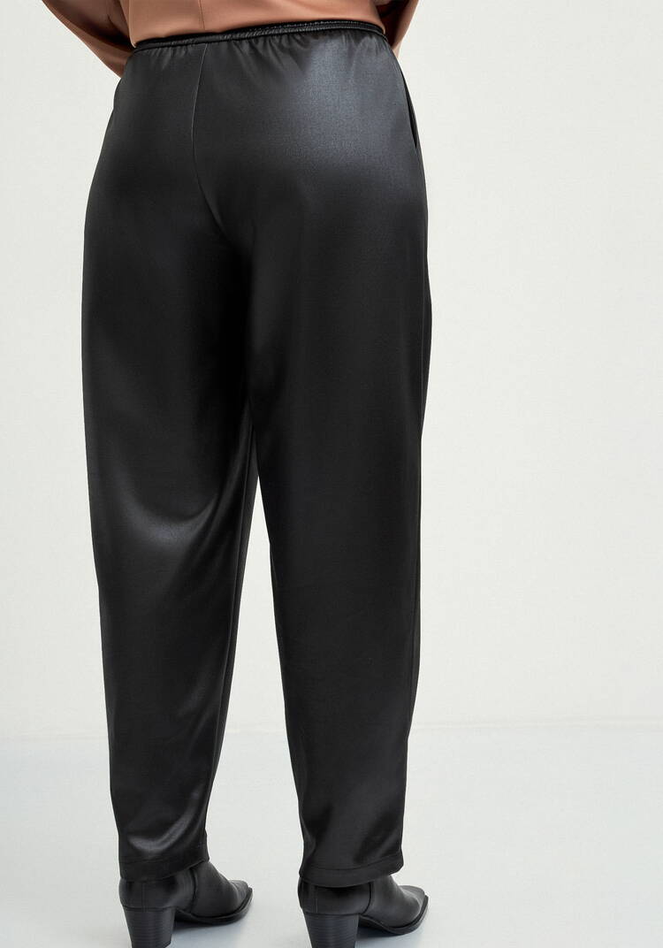 Брюки прямые с поясом на резинке шир.  750, рис. 3