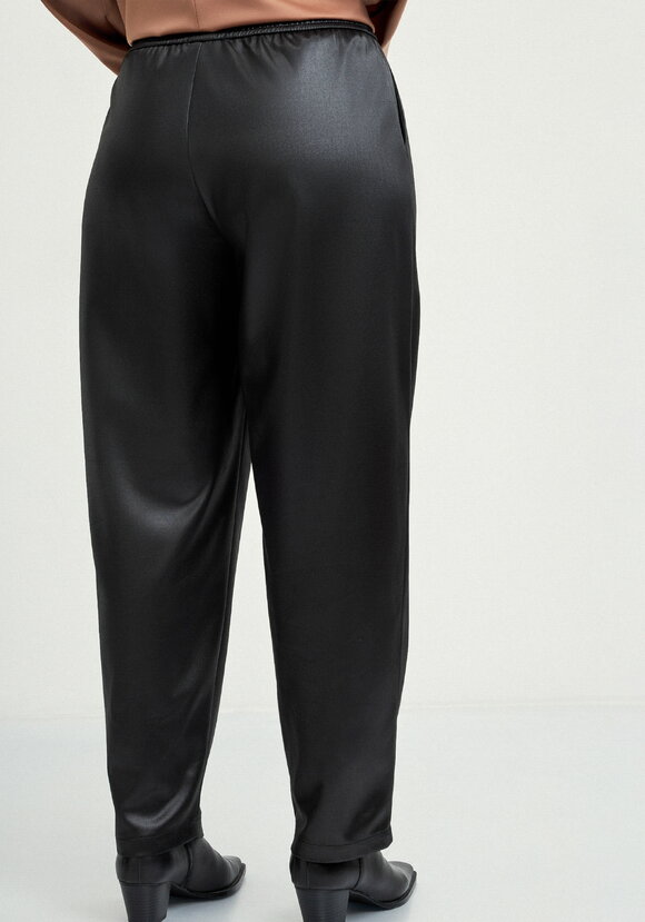 Брюки прямые с поясом на резинке шир.  580, рис. 3