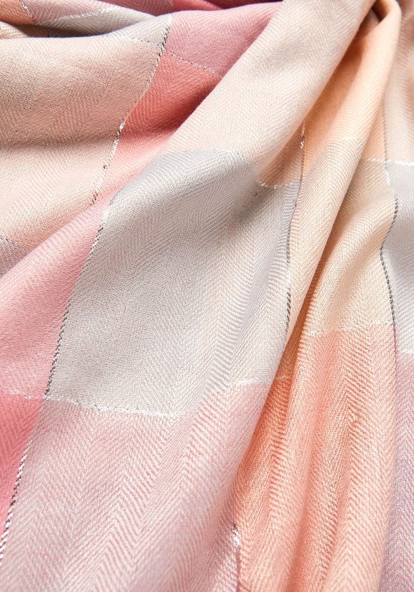 Палантин в клетку Амели шир.  580, рис. 9