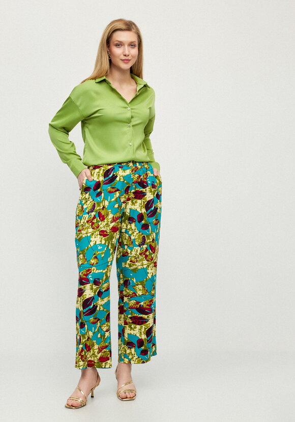 Брюки Калейдоскоп лепестков шир.  580, рис. 25