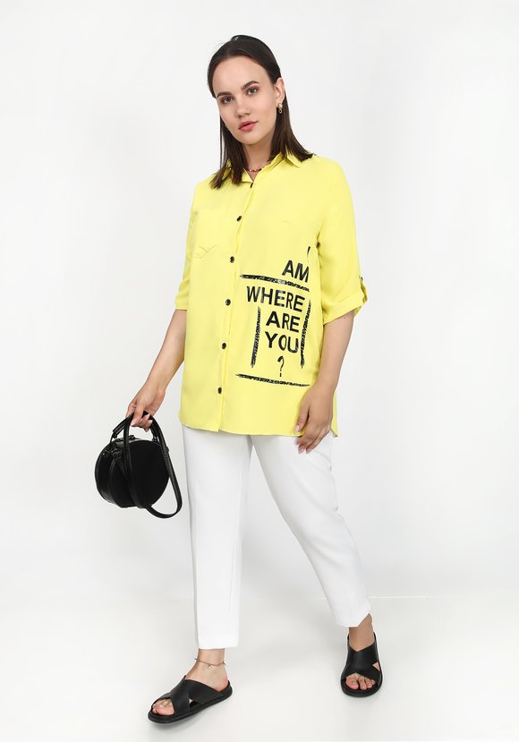 Блуза Любимые слова шир.  580, рис. 17