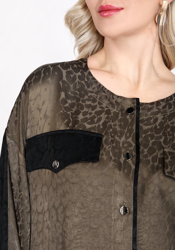 Блуза Премиальный выход шир.  580, рис. 4