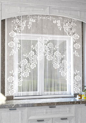 Занавеска для кухни Цветочное очарование