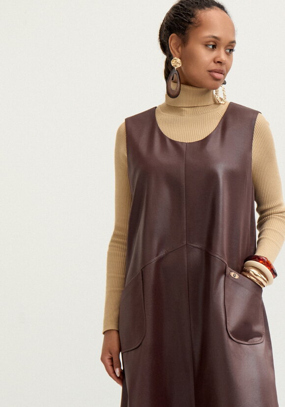 Сарафан трикотажный с напылением под кожу шир.  580, рис. 2