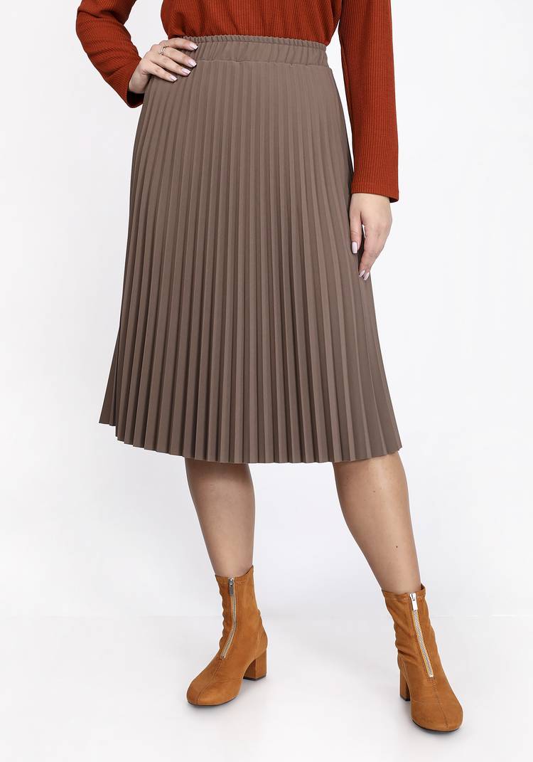 Юбка гофре с поясом на резинке шир.  750, рис. 9