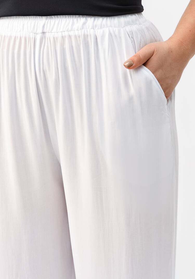 Брюки свободные на резинке по талии шир.  750, рис. 5