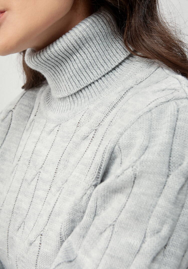 Джемпер с молниями на рукавах шир.  750, рис. 6