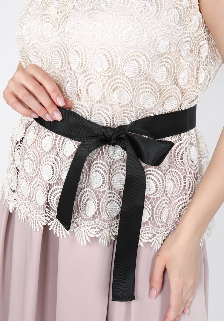 Топ-двойка из плетёного кружева шир.  750, рис. 12