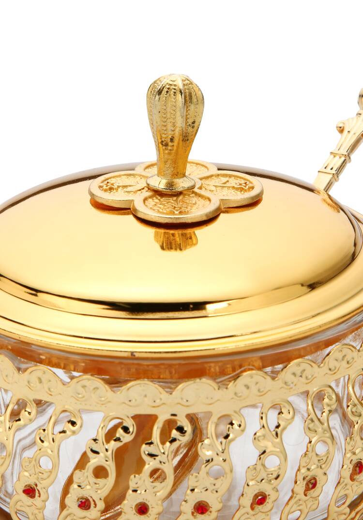 Сахарница c ложкой Царская шир.  750, рис. 3